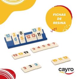 Juego rummi classic de viaje en caja de metal 11,5x19,5 cm Juego rummi classic de viaje en caja de metal 11,5x19,5 cm