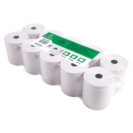 Exacompta Rollo Sumadora Electra Offset 70 mm x 70 mm 60 g/m² para Caja Registradora y Calculadoras