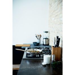 WMF Profi Resist Bratpfanne Sartén de 28 cm, Acero Inoxidable y Aluminio, para todo tipo de cocinas, Negro