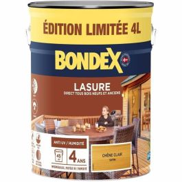 Bondex BON3174264671096 Tinte protector para madera, Roble Claro, Acabado Mate, 4 Litros Precio: 63.58999999. SKU: B1E6ELPMXE