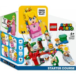 LEGO 71403 Super Mario Aventuras con Peach Starter Set - Figura Interactiva, Toad y Lemmy - Juguete de Construcción 6+ Años Precio: 77.50000027. SKU: B194YH7PBL