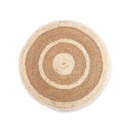 Alfombra Redonda Esparto Borde Hilo 80Cm Giftdecor (6 Unidades) Alfombra Redonda Esparto Borde Hilo 80Cm Giftdecor (6 Unidades)