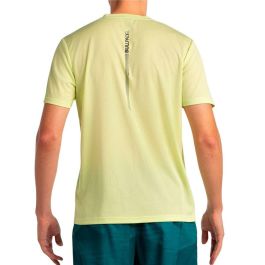 Camiseta de Manga Corta Hombre Bullpadel Ladra 059 Amarillo Pádel 44 2/3