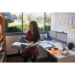 HP E24t G5 - Monitor de 23.8" Full HD (1920x1080) IPS con HDMI, DisplayPort y Función Pivot