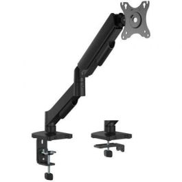 AISENS DT32TSR-355 Soporte Monitor Escritorio 17"-32" VESA 75x75/100x100mm, 9kg, Giratorio, Inclinable, Altura Ajustable Negro