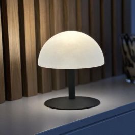 Lumisky LUM3666162004859 - Lámpara de Mesa Inalámbrica NEPTUNE ROCK - Gris, Base Acero, 20 cm Altura, LED Blanco Frío y Cálido Lumisky LUM3666162004859 - Lámpara de Mesa Inalámbrica NEPTUNE ROCK - Gris, Base Acero, 20 cm Altura, LED Blanco Frío y Cálido