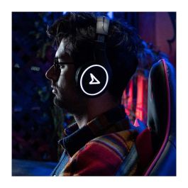 Steelplay LEXIP IMPULSE - Auriculares Gaming Bluetooth e Inalámbricos/Alámbricos, Batería 28h, Micrófono Extraíble Extraíble, Circumaural, Negro, Retroiluminación RGB