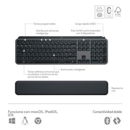 Logitech Teclado + Ratón MX Keys S y MX Master 3S para Productividad y Ergonomía