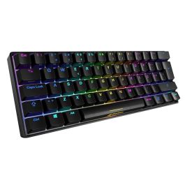 Sharkoon SGK50 S4 Teclado Gaming 60% QWERTY Portugués USB Alámbrico Retroiluminación LED RGB Negro Sharkoon SGK50 S4 Teclado Gaming 60% QWERTY Portugués USB Alámbrico Retroiluminación LED RGB Negro