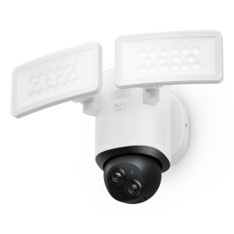 Eufy Cámara de Seguridad Floodlight E340, Cableada, 360° Giro/Inclinación, 2K, 2000 Lúmenes, Doble Cámara, Wi-Fi Dual, Compatible HomeBase 3, Sin Cuota, Almacenamiento Local Precio: 272.68999956. SKU: B13SDBNGN9