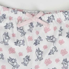 Cerdá Pijama Corto Single Jersey Bluey Talla 4 Años Rosa