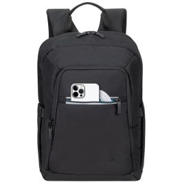 Rivacase 7523 Mochila Alpendorf Eco 13.3"-14" Negro para Portátil, Poliéster Reciclado, Urban