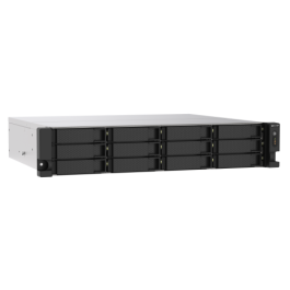 QNAP TS-1273AU-RP-8G servidor de almacenamiento NAS Bastidor (2U) Ethernet Negro, Gris V1500B QNAP TS-1273AU-RP-8G servidor de almacenamiento NAS Bastidor (2U) Ethernet Negro, Gris V1500B
