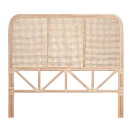 Cabecero Cama Balines DKD Home Decor Natural 4 x 128 x 178 cm