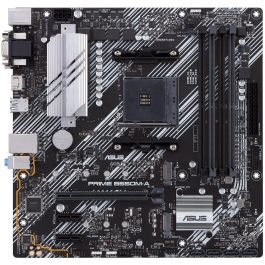 Asus 90MB14I0-M0EAYC Placa Base Prime B550M-A/CSM Micro ATX Socket AM4 para AMD Ryzen, PCIe 4.0, Dual M.2, USB 3.2, Aura Sync