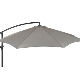 DKD Home Decor Parasol Terraza Y Jardin Gris 350 x 250 x 300 cm