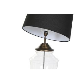 Lámpara de mesa Home ESPRIT Negro Bronce 50 W 220 V
