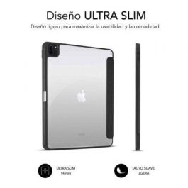 Subblim SUBCST-5SC400 Funda Clear Shock Negra para iPad Pro 11" (2020-2022) y Air 4/5 Gen con Soporte y Ranura Apple Pencil
