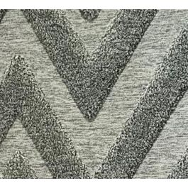 DKD Home Decor Alfombra Geomet 23 Gris Oscuro Poliester 140 x 200 cm