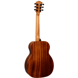 LAG Guitarra Acústica Travel A/E Abeto - Natural Tamaño Reducido Escala Corta para Viaje