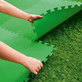 BESTWAY Juego de 9 alfombrillas protectoras preformadas - 78 x 78 cm BESTWAY Juego de 9 alfombrillas protectoras preformadas - 78 x 78 cm