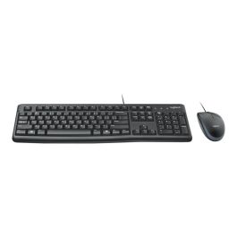Logitech MK120 Teclado y Ratón Cableado, Set de Escritorio QWERTY UK, Resistente a Salpicaduras, Ratón Óptico Silencioso Precio: 32.90000043. SKU: B1HETDWA2L