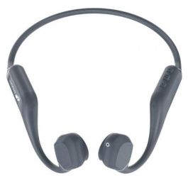 Leotec LEBONE03G Auriculares Inalámbricos de Conducción Ósea Kuri Deportivos, Bluetooth 5.4, Micrófono, IPX5, Batería 8-12h, Grises Leotec LEBONE03G Auriculares Inalámbricos de Conducción Ósea Kuri Deportivos, Bluetooth 5.4, Micrófono, IPX5, Batería 8-12h, Grises