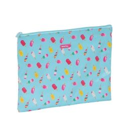 Safta Bolso de Verano Ice Cream Infantil | Edad 3 Años | Color Turquesa | Material Algodón