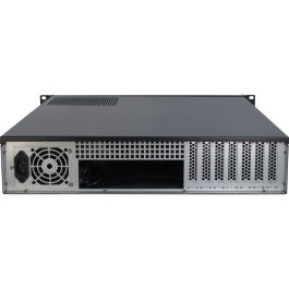Inter-Tech IPC 2U-2098-SL Servidor Estante Negro ATX micro ATX Mini-ITX Acero 2U