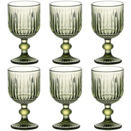 Copa Basicos DKD Home Decor Verde 8 x 14.5 x 8 cm Set de 6