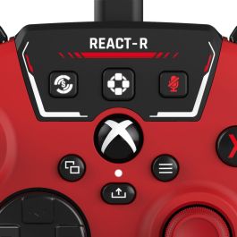 Turtle Beach 731855007349 Mando gaming con cable REACT-R Rojo para Xbox Series X|S, Xbox One y PC Windows