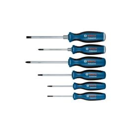 Bosch Professional BOS4059952522814 Juego de 6 destornilladores Torx