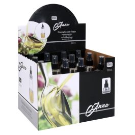 Anna Aceitera Vinagrera Spray 330 ml, 6.8 x 20.5 x 6.8 cm (12 Unidades)