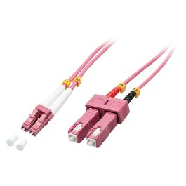 LINDY 46360 Cable de Fibra Óptica OM4 LC/SC Duplex 1m Multimodo 50/125μm para Redes Precio: 28.49999999. SKU: B1ECYB53QM