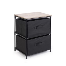 Confortime Cajonera TNT/Madera 2 Cajones 40x30x47.5 cm