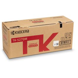 Kyocera TK-5270M Tóner Magenta Original Rendimiento 6.000 Páginas para ECOSYS M6230cidn M6630cidn P6230cdn Precio: 155.68999941. SKU: S8411251