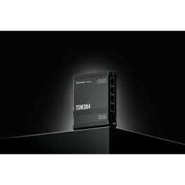 Teltonika Networks Integrated DIN rail bracket and surface mounting options, 102 x 25 x 81.5 mm, 4 x Gigabit Ethernet with speeds of up to 1000 Mbps, 7-57 V Wide range of supported power supply voltages Teltonika Networks Integrated DIN rail bracket and surface mounting options, 102 x 25 x 81.5 mm, 4 x Gigabit Ethernet with speeds of up to 1000 Mbps, 7-57 V Wide range of supported power supply voltages