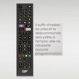 Mando a distancia de repuesto - CGV - FIDELIO Samsung - Para televisores Samsung - Sin programación - Listo para usar