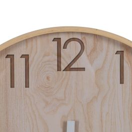 Reloj de Pared Natural Madera 60 x 60 x 5,5 cm