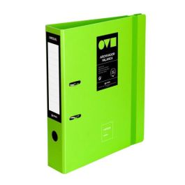 Grafoplás 17262821 Archivador A4 65mm Polyfoam Unequal Minimal Verde con Mecanismo de Palanca y Cierre de Goma Plana Precio: 16.50000044. SKU: B1EKVKAAN2