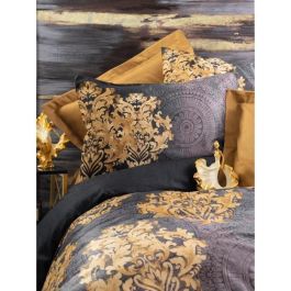 ASI8683743799763 - Juego de Cama Completo 1 Funda Nórdica 220x240cm + 2 Fundas Almohada 60x60cm 100% Algodón Satén Antracita ASI8683743799763 - Juego de Cama Completo 1 Funda Nórdica 220x240cm + 2 Fundas Almohada 60x60cm 100% Algodón Satén Antracita