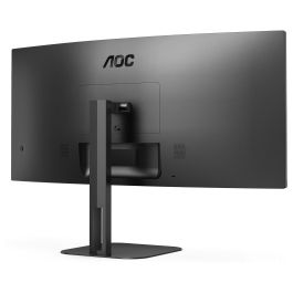 AOC Monitor CU34V5C/BK 34" WQHD 21:9 Curvo 100Hz VA USB-C HDMI DP 4ms Negro
