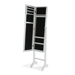 Versa Espejo Joyero Blanco Minimal 33.5x153 cm Versa Espejo Joyero Blanco Minimal 33.5x153 cm