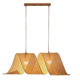 DKD Home Decor Lámpara Techo Balines Bambú Natural 30 x 30 x 80 cm E27 Precio: 86.49999963. SKU: S3020688