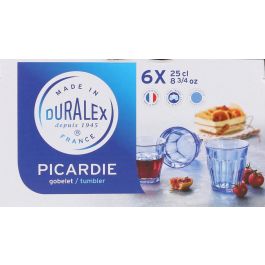 Duralex Set 6 Vasos 25 cl Picardie (12 Cajas)