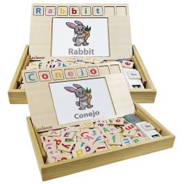 LEXIBOOK Juego Educativo Bilingüe Palabras Español Inglés +3 Años - Aprende 50 Tarjetas y Dibuja Letras Precio: 21.49999995. SKU: B1BTHH4E2Z