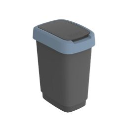 Cubo de basura Rotho Twist Blue Azul Plástico 25 L