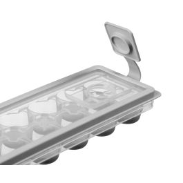 Quttin Cubitera Soft para Hielo 12 Cubitos – Molde de Silicona Flexible 26 x 9 x 3.5 cm (24 Unidades)