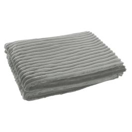 DKD Home Decor Manta Básica de Poliéster Gris 200x150 cm 260 gsm Precio: 31.50000018. SKU: S3037888
