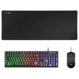 MARS GAMING Combo Teclado Ratón Alfombrilla MCPXBES USB RGB Negro Precio: 32.99000023. SKU: S7807626